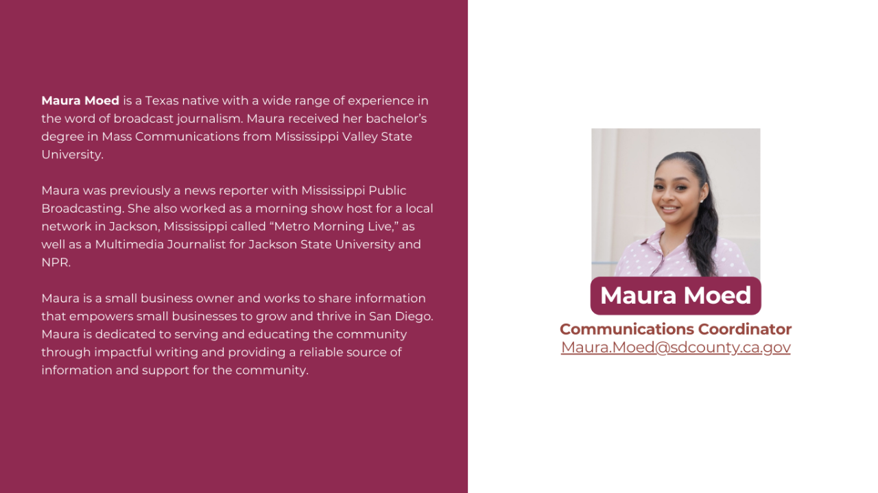 Maura's Bio