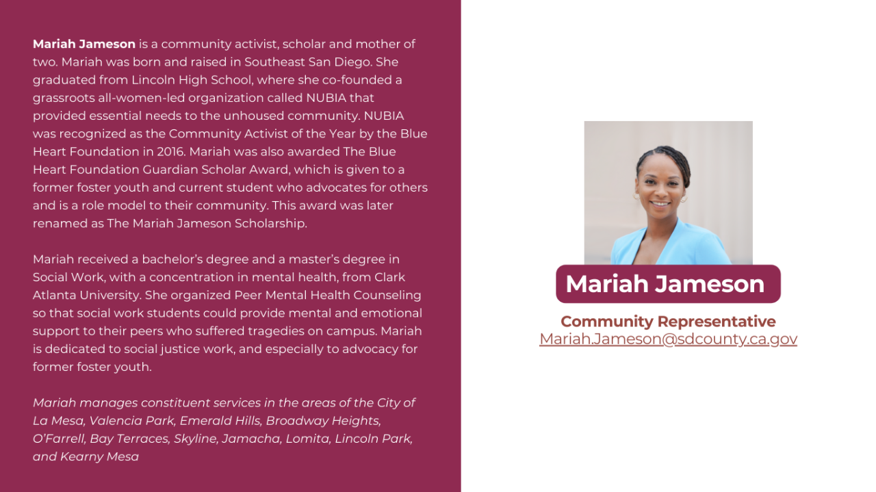 Mariah's Bio